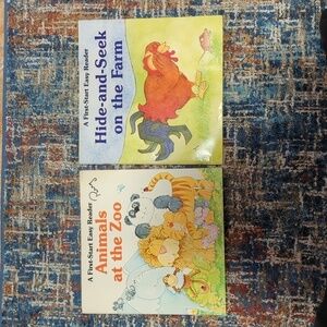 A First Start Easy Reader Big Book; Children's Paperback Books